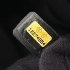 Chanel Tote Bag Quilted Petite Shopping PST Black Caviar Leather Chain — view 5