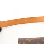 Louis Vuitton Shoulder Bag Cartouchiere GM Canvas Leather — view 7