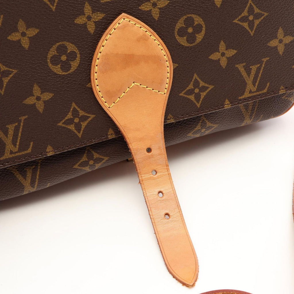 Louis Vuitton Shoulder Bag Cartouchiere GM Canvas Leather — view 6