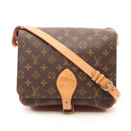 Louis Vuitton Shoulder Bag Cartouchiere GM Canvas Leather