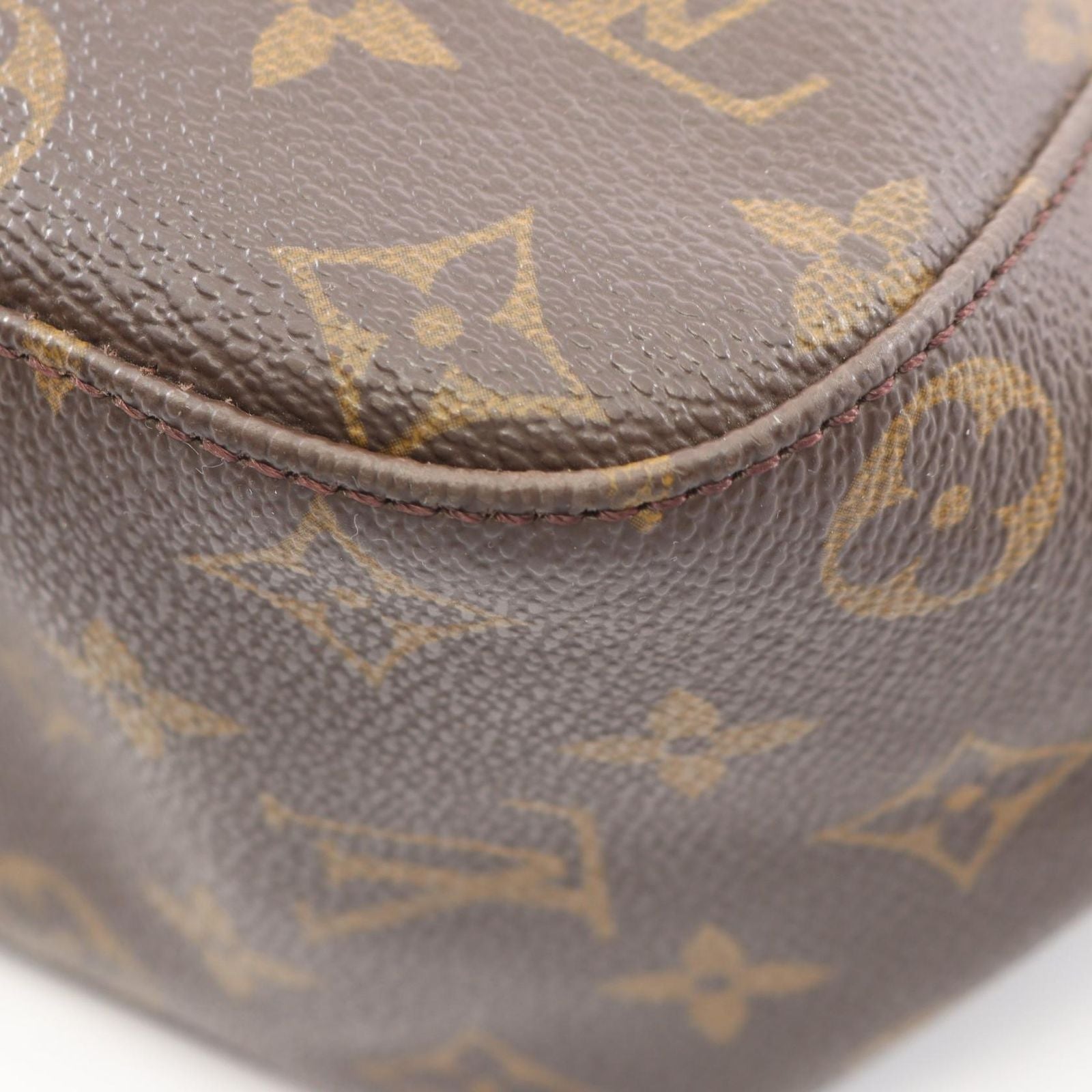 Louis Vuitton Shoulder Bag Looping GM Canvas Leather — view 6