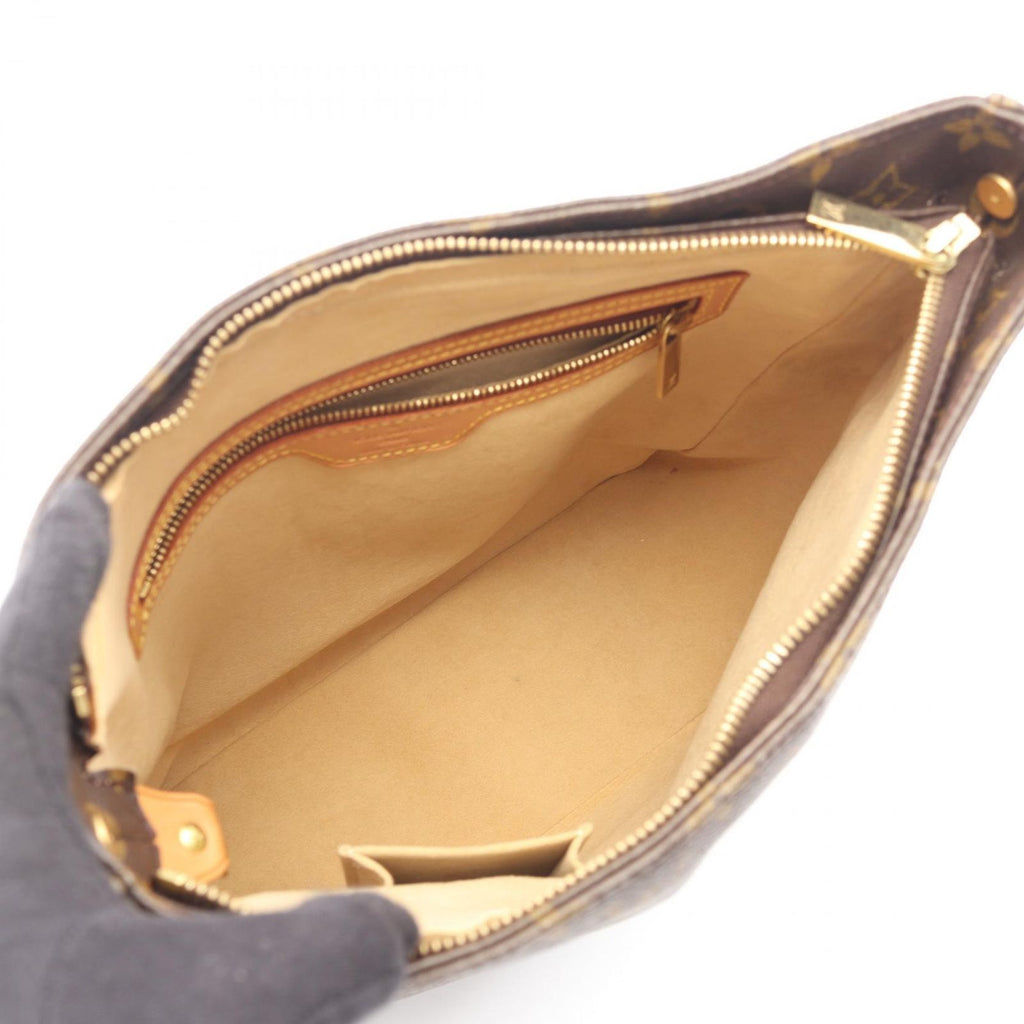 Louis Vuitton Shoulder Bag Looping GM Canvas Leather — view 3