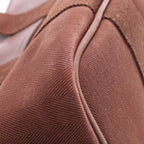 Hermes Handbag Valparaiso PM Dark Brown Leather Canvas — view 8