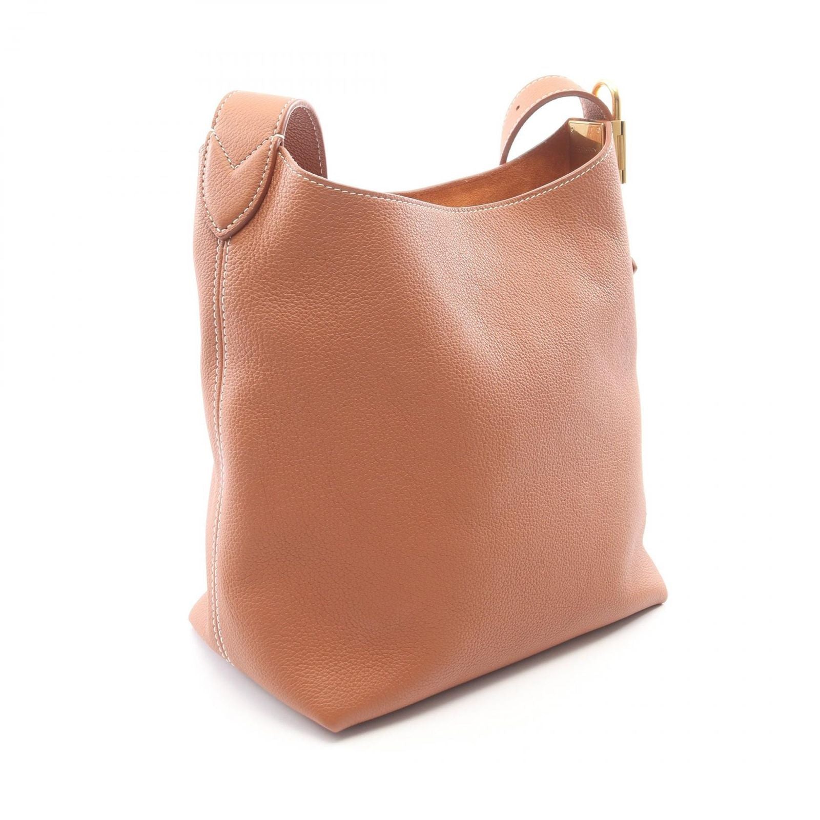 Louis Vuitton Shoulder Bag Lowkey Hobo PM Cognac Leather — view 2
