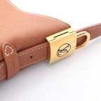 Louis Vuitton Shoulder Bag Lowkey Hobo PM Cognac Leather — view 7