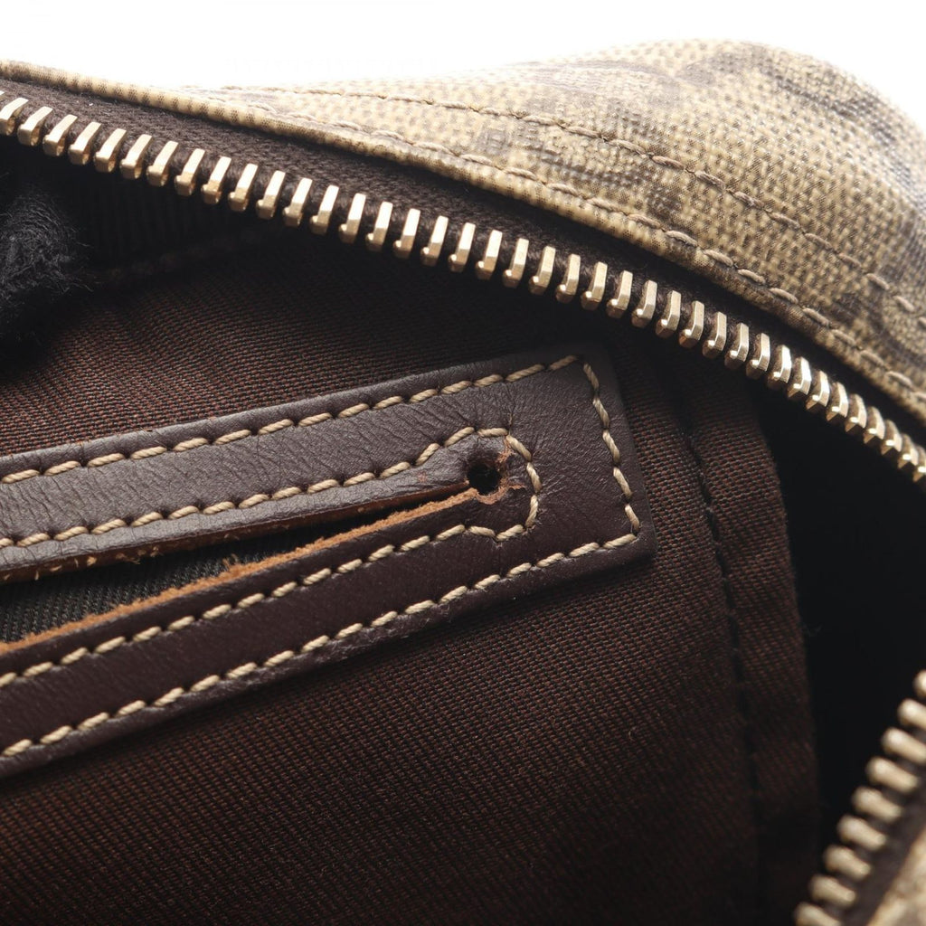 Gucci Shoulder Bag GG Supreme Beige Brown Canvas Leather — view 8