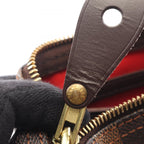 Louis Vuitton Speedy 30 Damier Ebene Canvas Leather Handbag — view 7