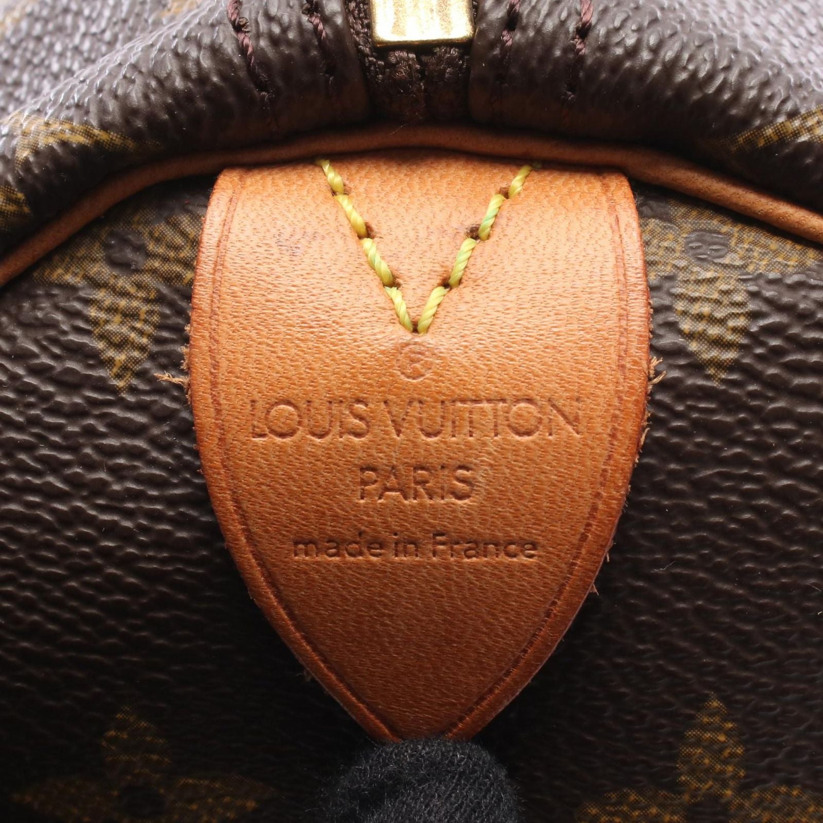 Louis Vuitton Speedy 40 Monogram Canvas Leather Handbag — view 4