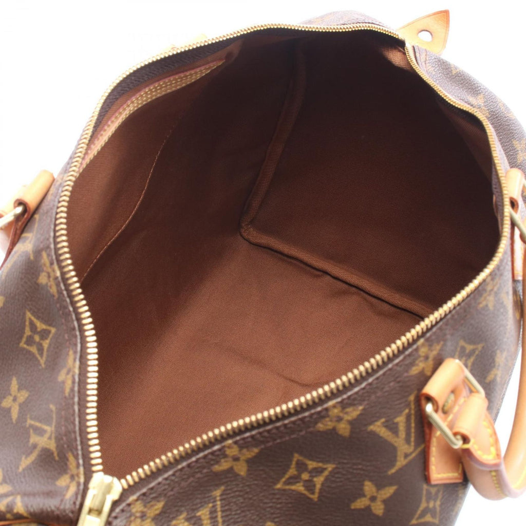 Louis Vuitton Speedy 40 Monogram Canvas Leather Handbag — view 3