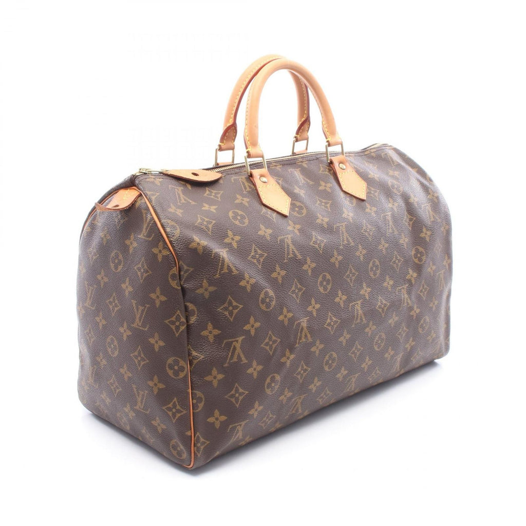 Louis Vuitton Speedy 40 Monogram Canvas Leather Handbag — view 2
