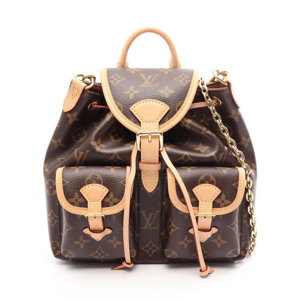 Louis Vuitton Backpack Excursion PM Monogram 2-Way Canvas Leather