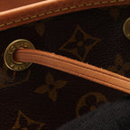Louis Vuitton Backpack Montsouris MM Monogram Canvas Leather — view 6