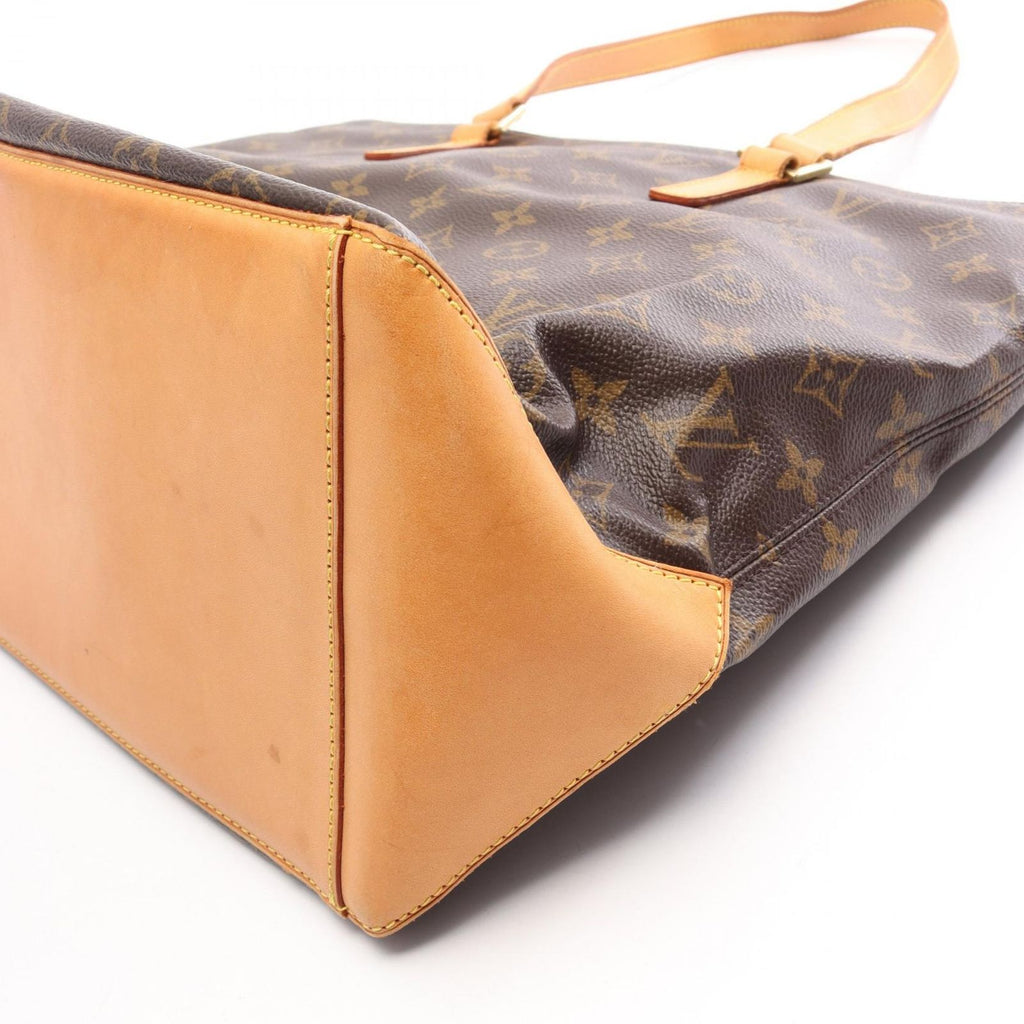 Louis Vuitton Tote Bag Cabas Mezzo Monogram Canvas Leather — view 8