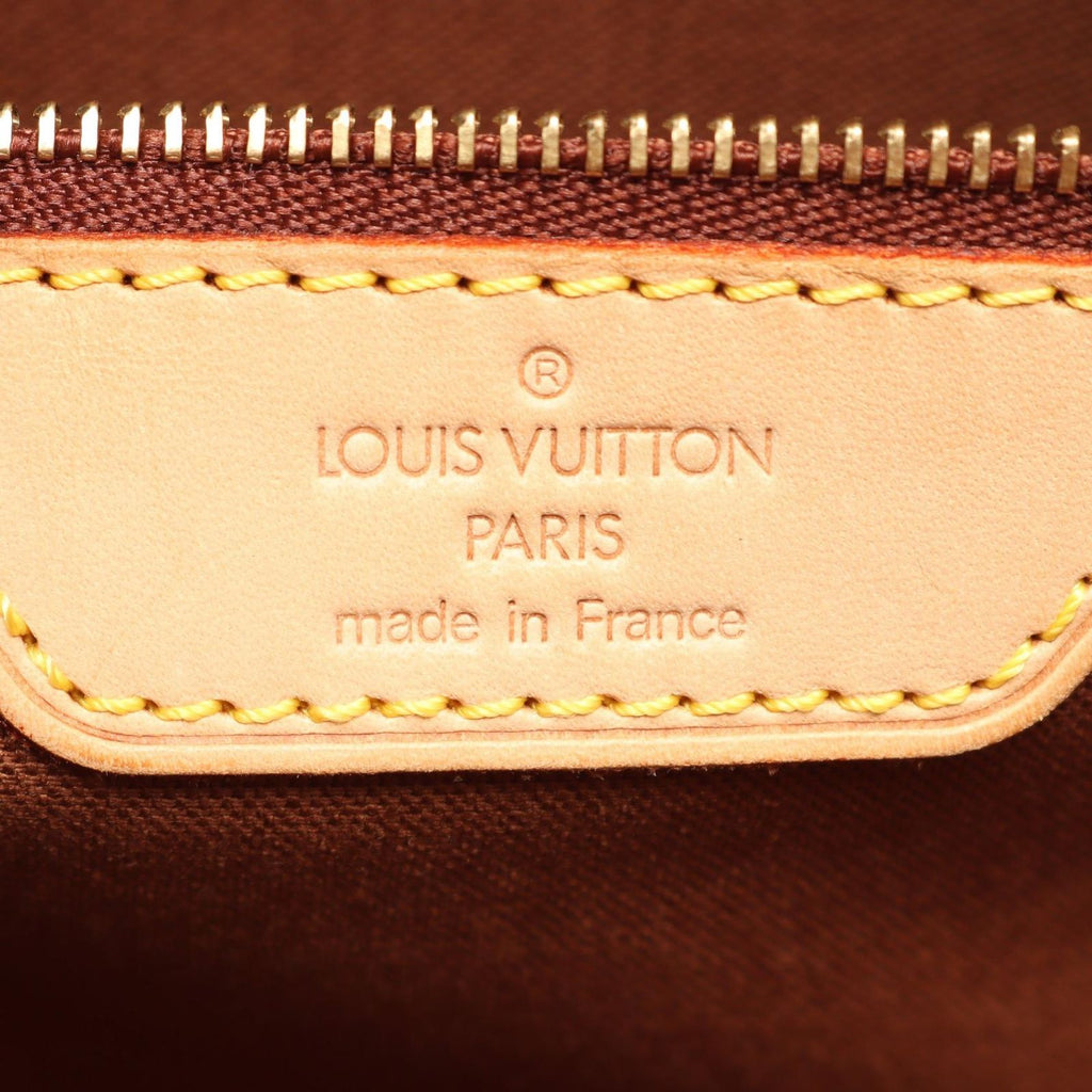 Louis Vuitton Tote Bag Cabas Mezzo Monogram Canvas Leather — view 4