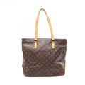 Louis Vuitton Tote Bag Cabas Mezzo Monogram Canvas Leather