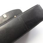 Chanel Shoulder Bag Quilted Diana Flap Black Lambskin Chain — view 8