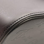 Louis Vuitton Stockton Monogram Matte Noir Leather Handbag — view 8