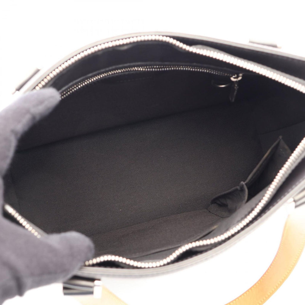 Louis Vuitton Stockton Monogram Matte Noir Leather Handbag — view 3