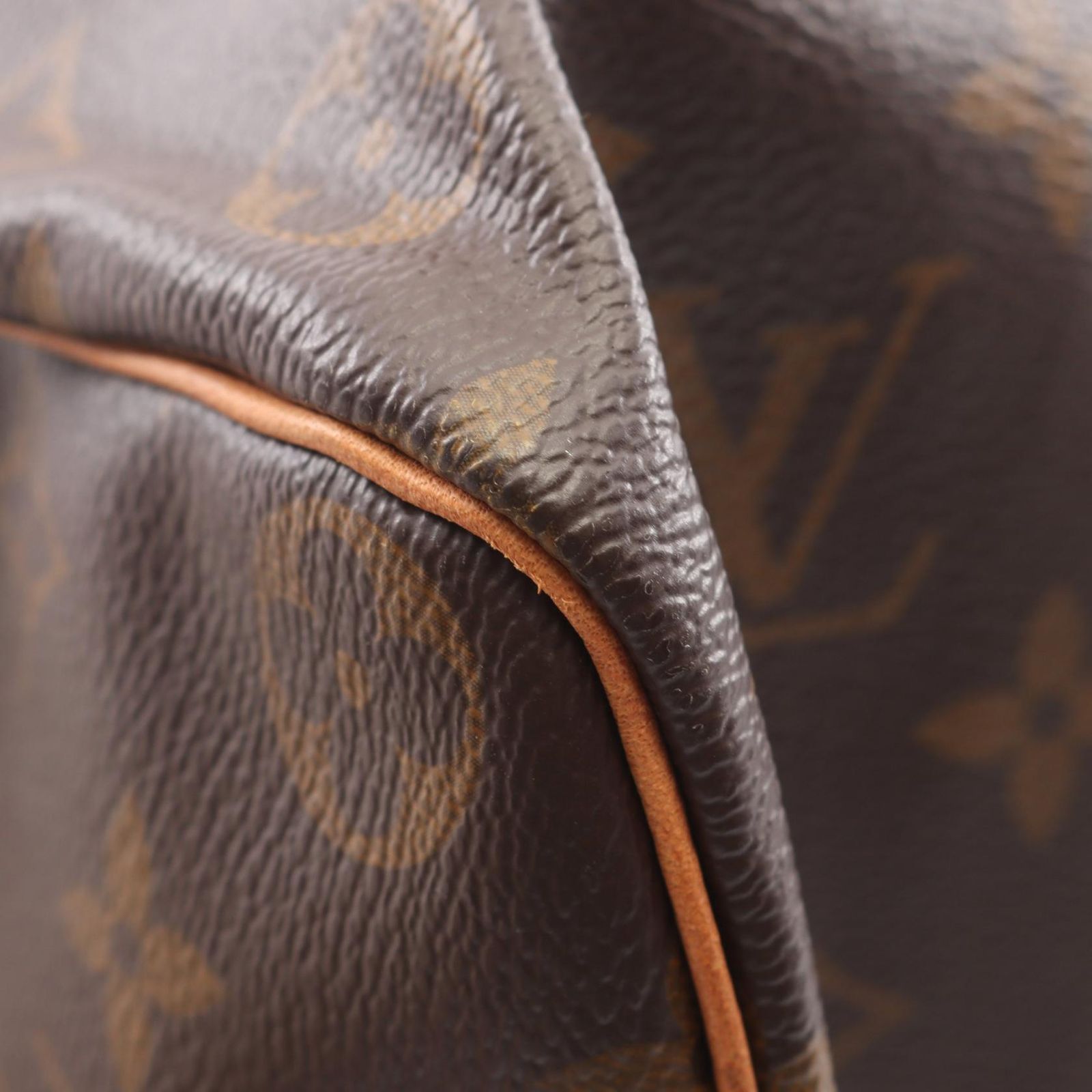 Louis Vuitton Speedy Bandouliere 35 Monogram 2-Way Canvas Leather Handbag — view 8