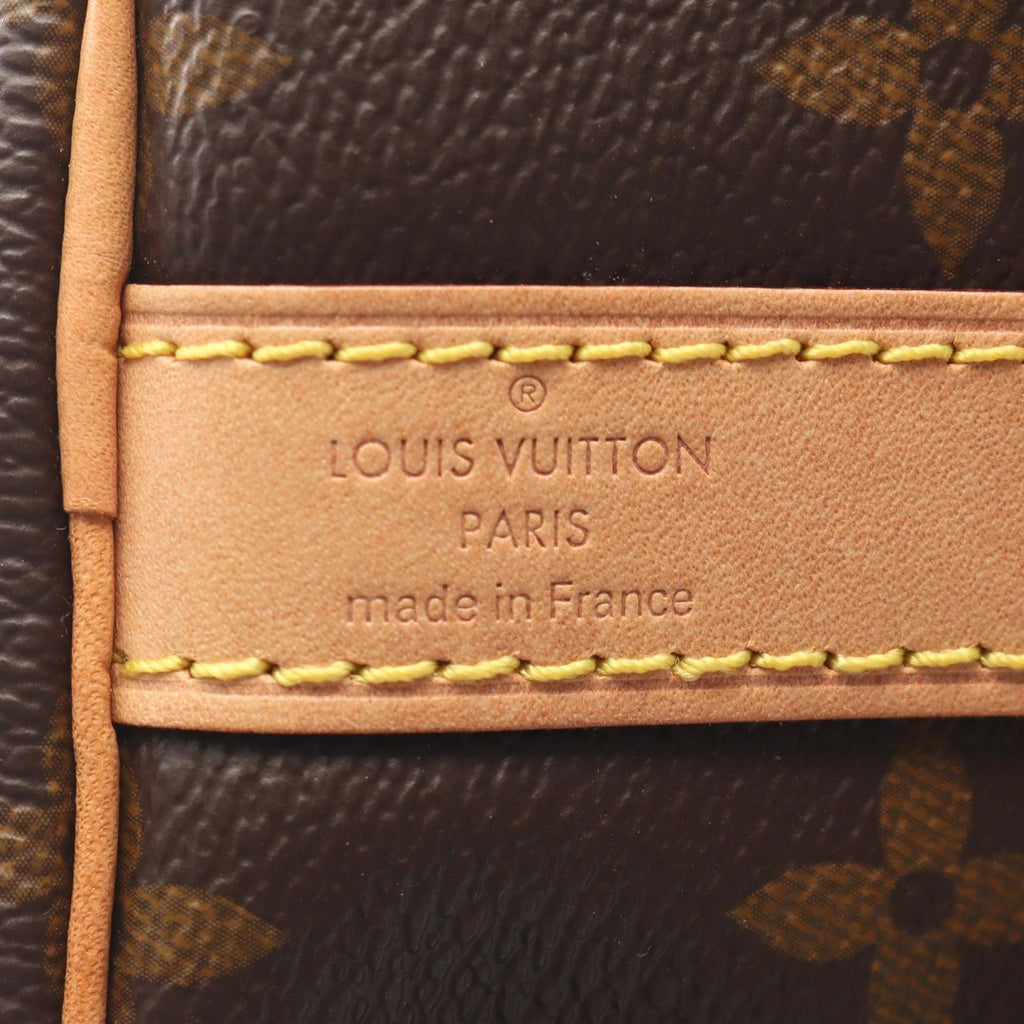 Louis Vuitton Speedy Bandouliere 35 Monogram 2-Way Canvas Leather Handbag — view 4