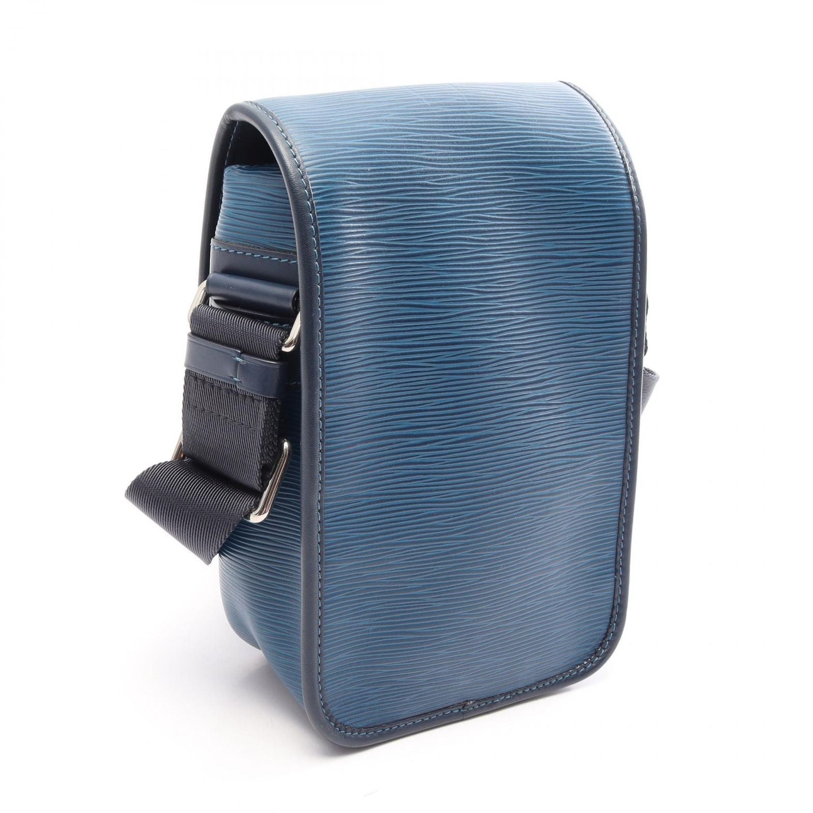 Louis Vuitton Shoulder Bag Messenger Downtown BB Epi Blue Azur Leather — view 2