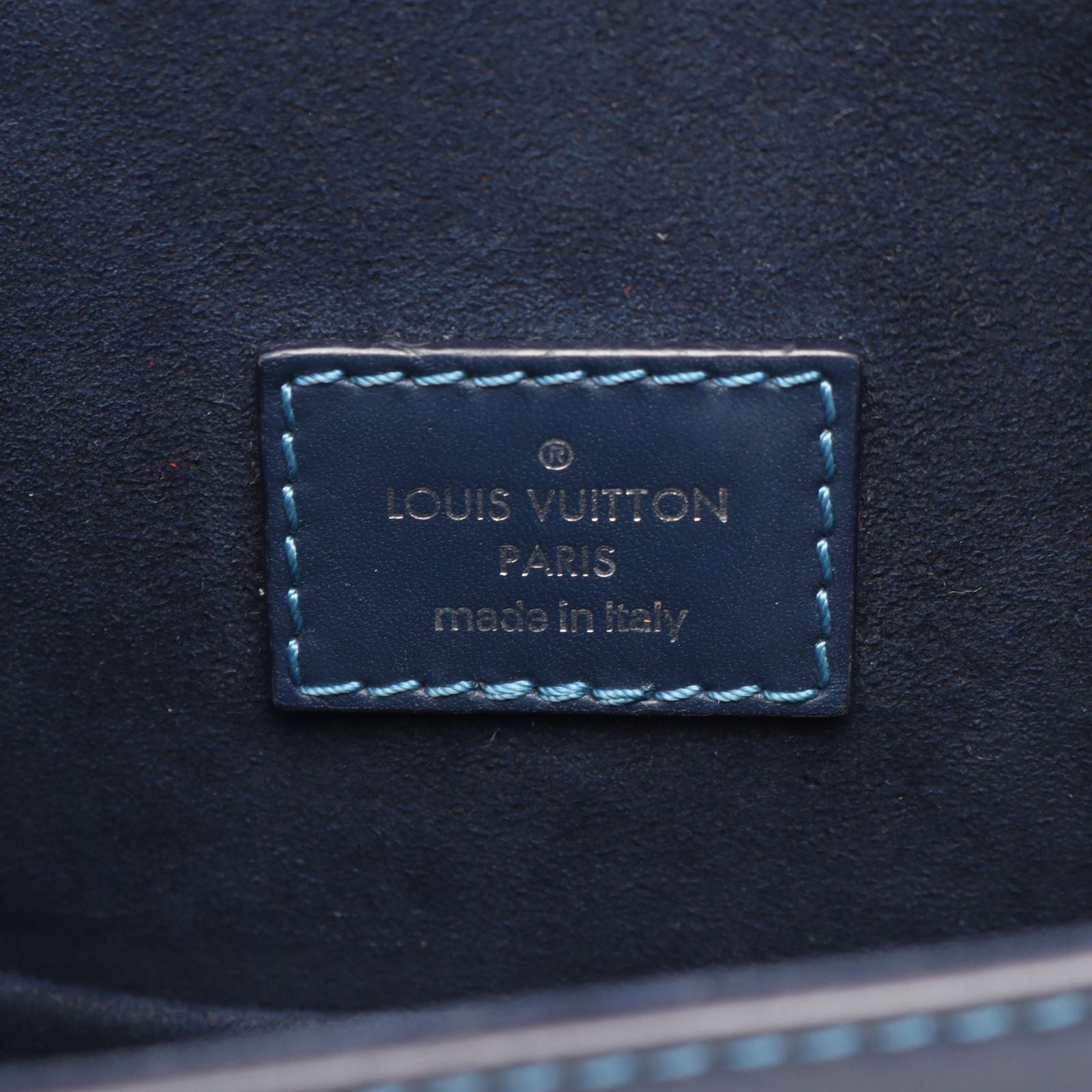 Louis Vuitton Shoulder Bag Messenger Downtown BB Epi Blue Azur Leather — view 4