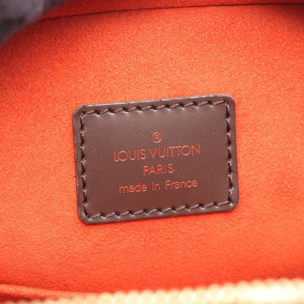 Louis Vuitton Thalia Oriental Damier Ebene Canvas Leather Handbag — view 4
