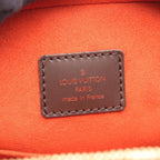 Louis Vuitton Thalia Oriental Damier Ebene Canvas Leather Handbag — view 4