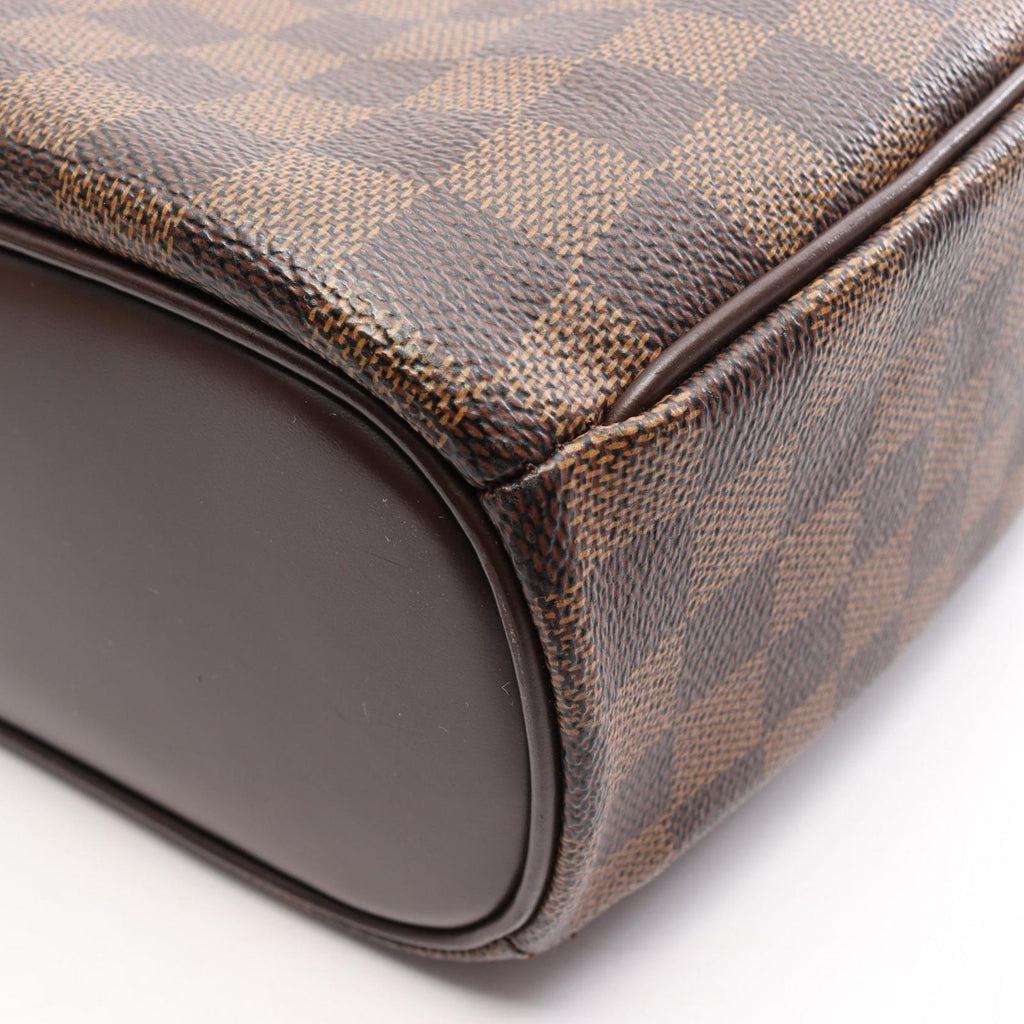 Louis Vuitton Thalia Oriental Damier Ebene Canvas Leather Handbag — view 8