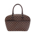 Louis Vuitton Thalia Oriental Damier Ebene Canvas Leather Handbag
