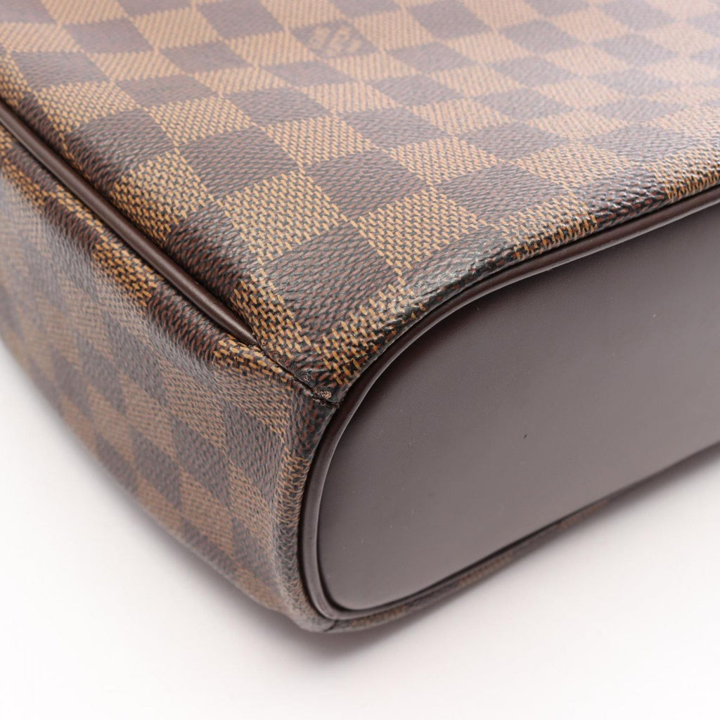 Louis Vuitton Thalia Oriental Damier Ebene Canvas Leather Handbag — view 6