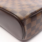 Louis Vuitton Thalia Oriental Damier Ebene Canvas Leather Handbag — view 7
