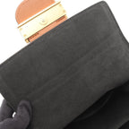 Louis Vuitton Shoulder Bag Dauphine Mini Monogram Reverse Canvas Leather — view 6