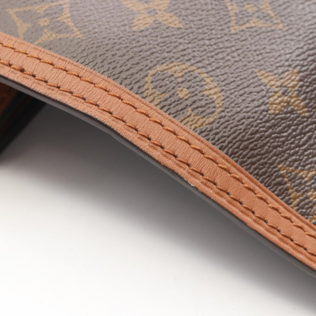 Louis Vuitton Shoulder Bag Dauphine Mini Monogram Reverse Canvas Leather — view 8