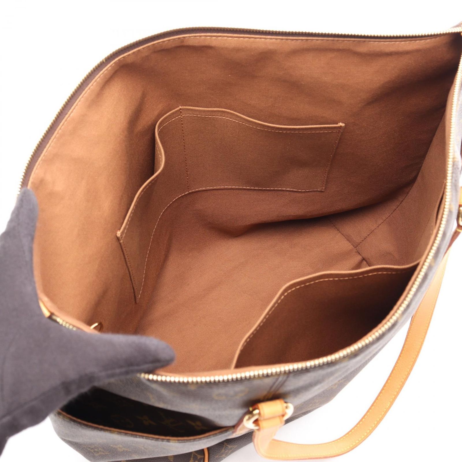 Louis Vuitton Tote Bag Totally GM Monogram Canvas Leather — view 3