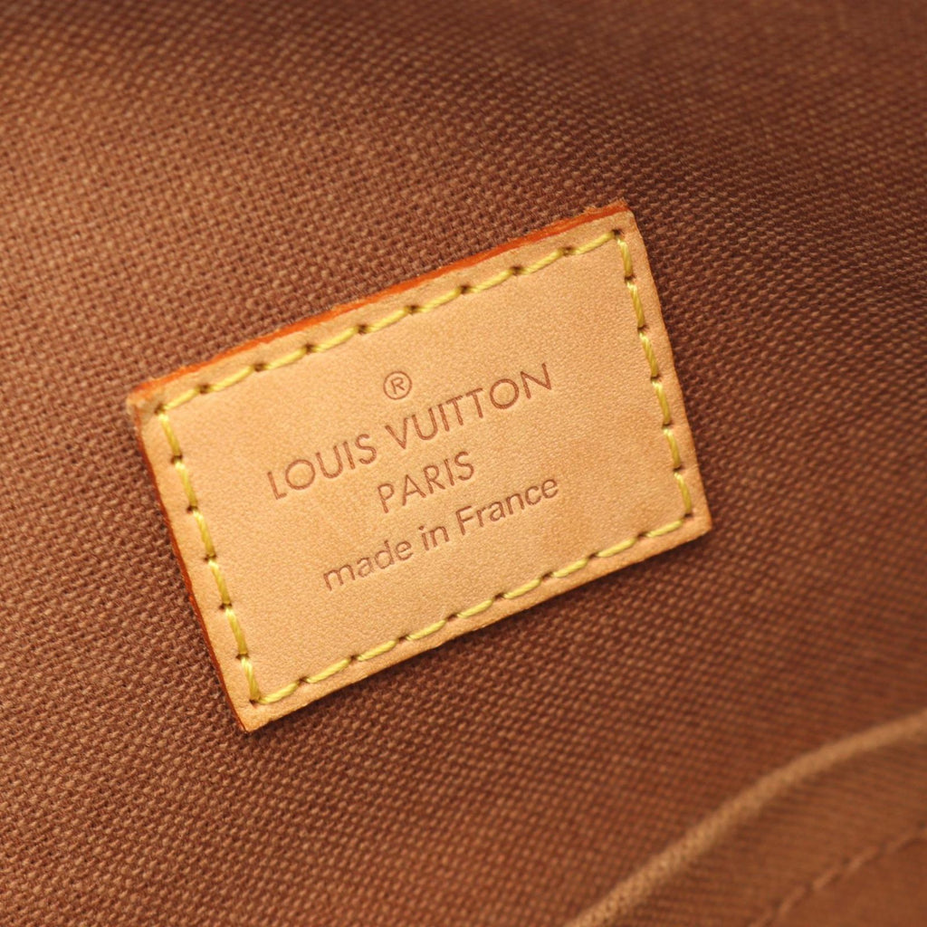 Louis Vuitton Lockit Monogram Canvas Leather Handbag — view 4