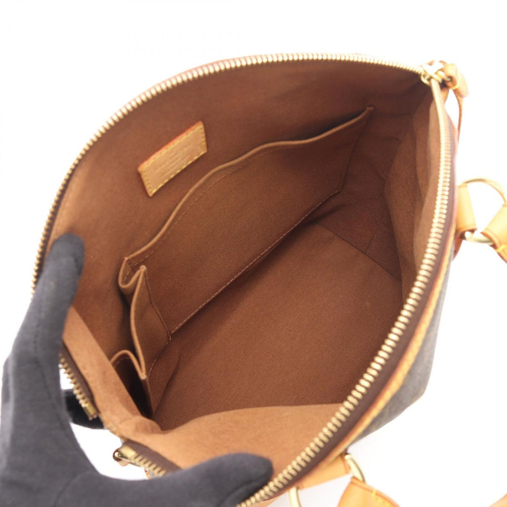 Louis Vuitton Lockit Monogram Canvas Leather Handbag — view 3