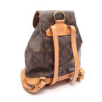 Louis Vuitton Backpack Montsouris MM Monogram Canvas Leather — view 2