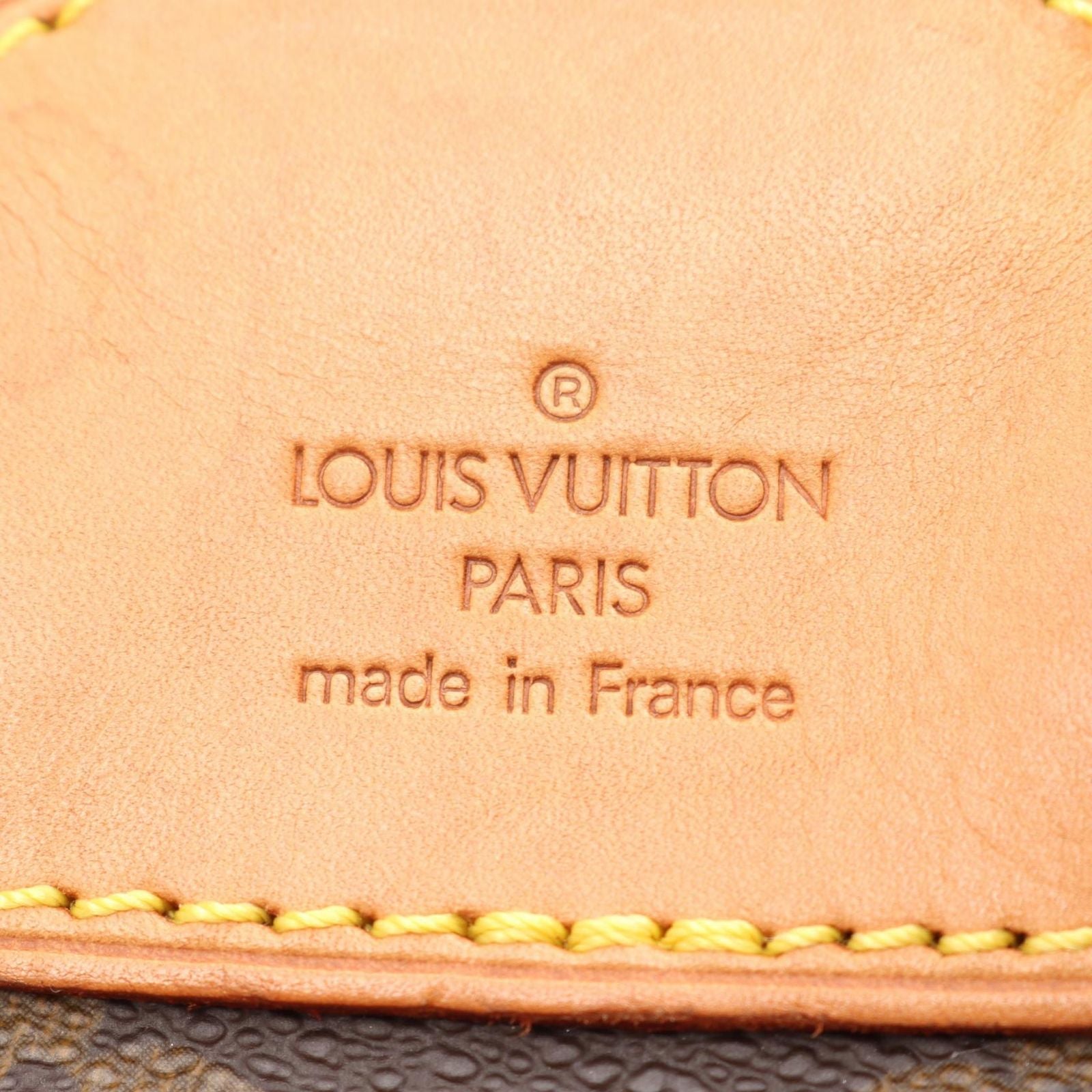 Louis Vuitton Backpack Montsouris MM Monogram Canvas Leather — view 4