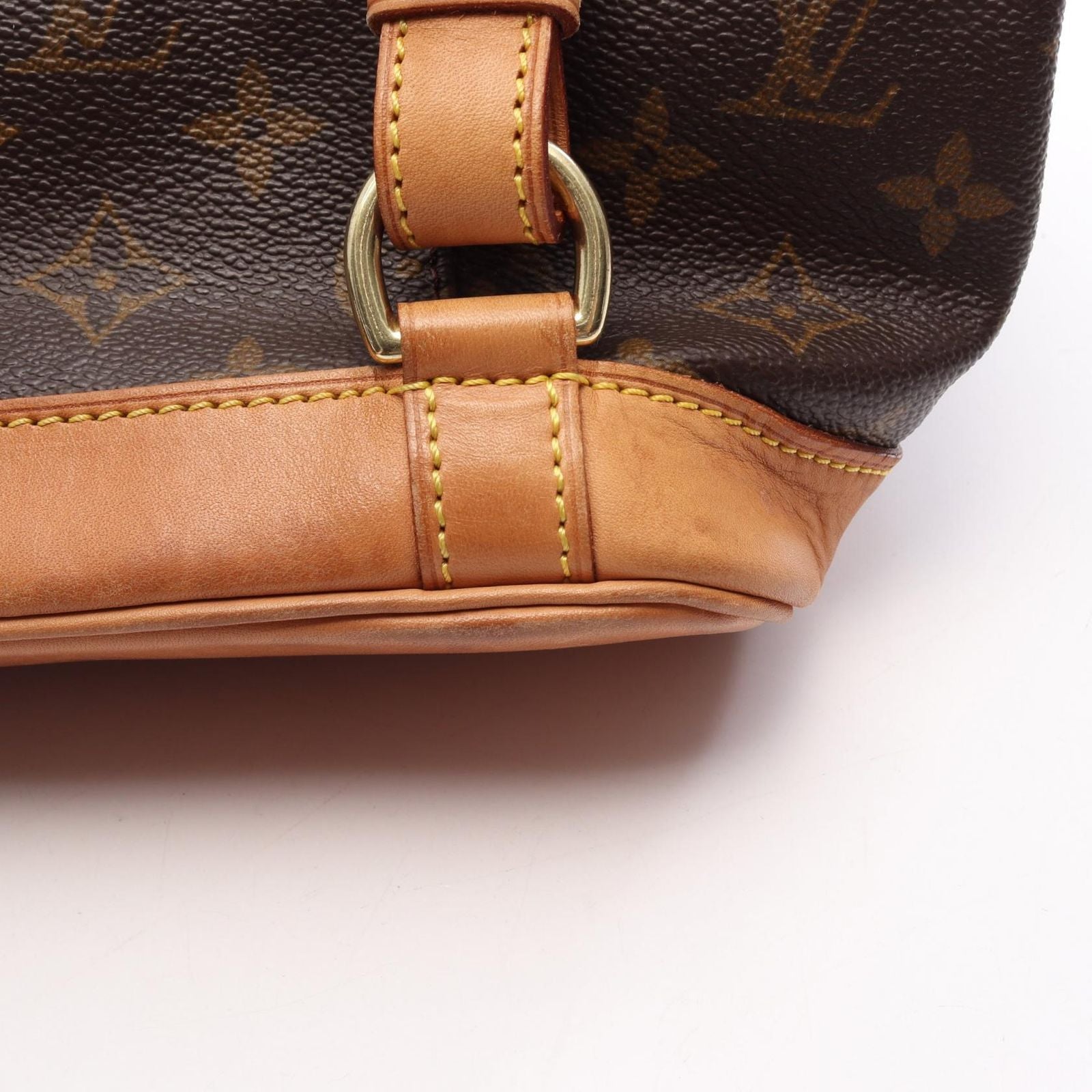Louis Vuitton Backpack Montsouris MM Monogram Canvas Leather — view 7