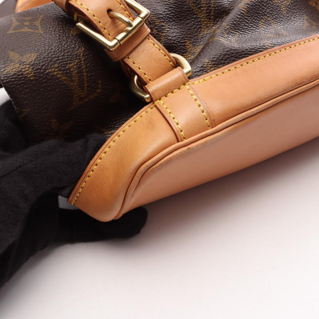 Louis Vuitton Backpack Montsouris MM Monogram Canvas Leather — view 8