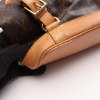 Louis Vuitton Backpack Montsouris MM Monogram Canvas Leather — view 8