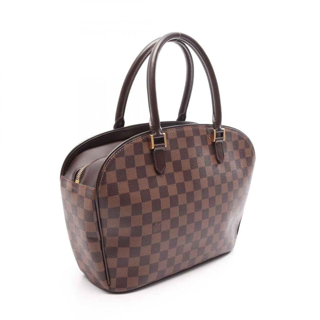 Louis Vuitton Thalia Oriental Damier Ebene Canvas Leather Handbag — view 2
