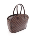 Louis Vuitton Thalia Oriental Damier Ebene Canvas Leather Handbag — view 2