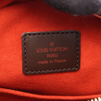 Louis Vuitton Thalia Oriental Damier Ebene Canvas Leather Handbag — view 4