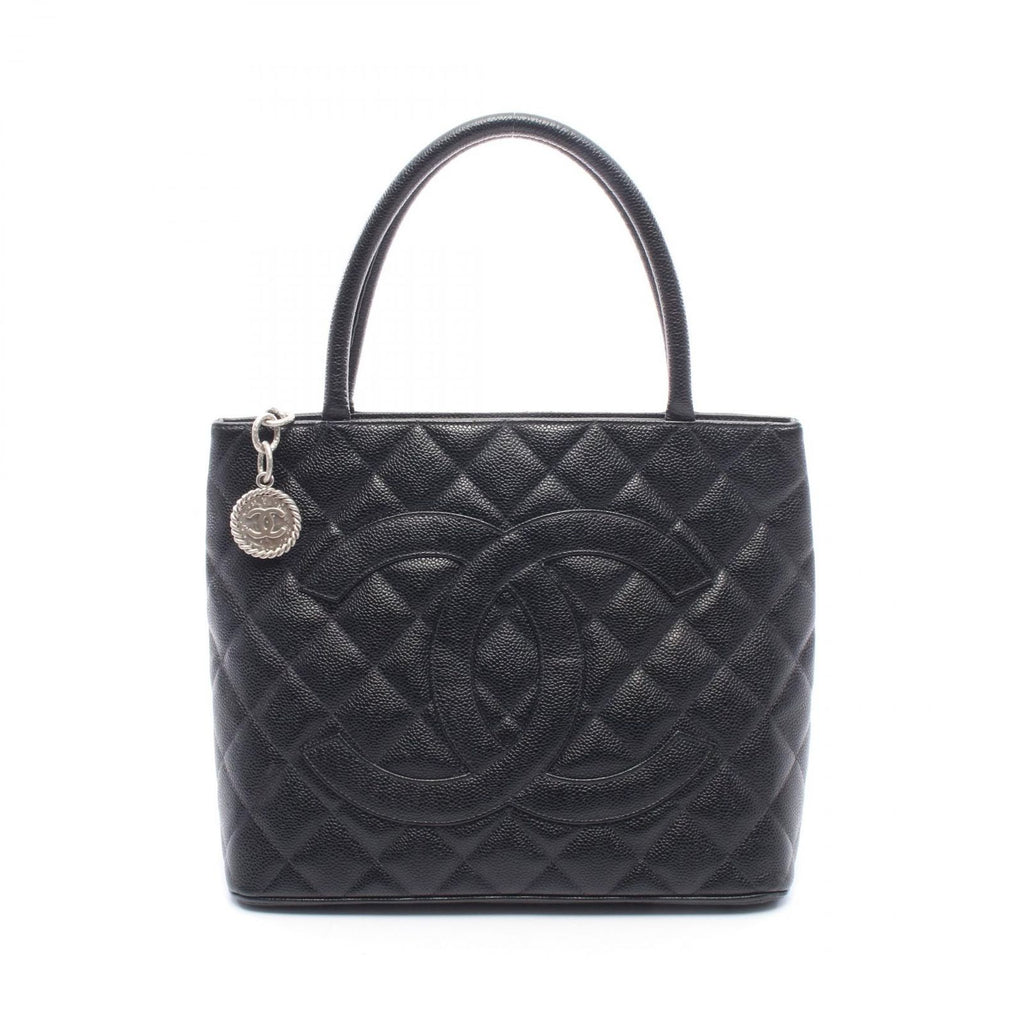 Chanel Tote Bag Reissue Black Caviar Leather