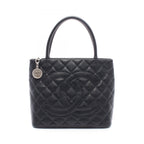Chanel Tote Bag Reissue Black Caviar Leather