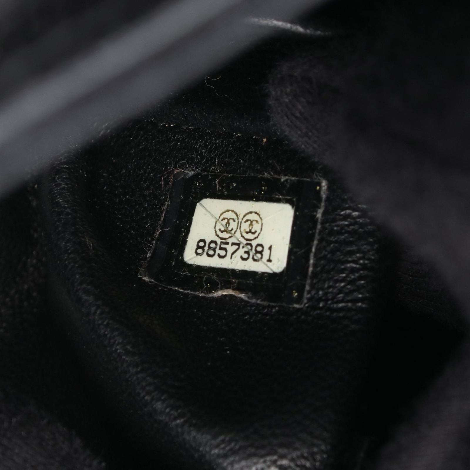 Chanel Tote Bag Reissue Black Caviar Leather — view 5
