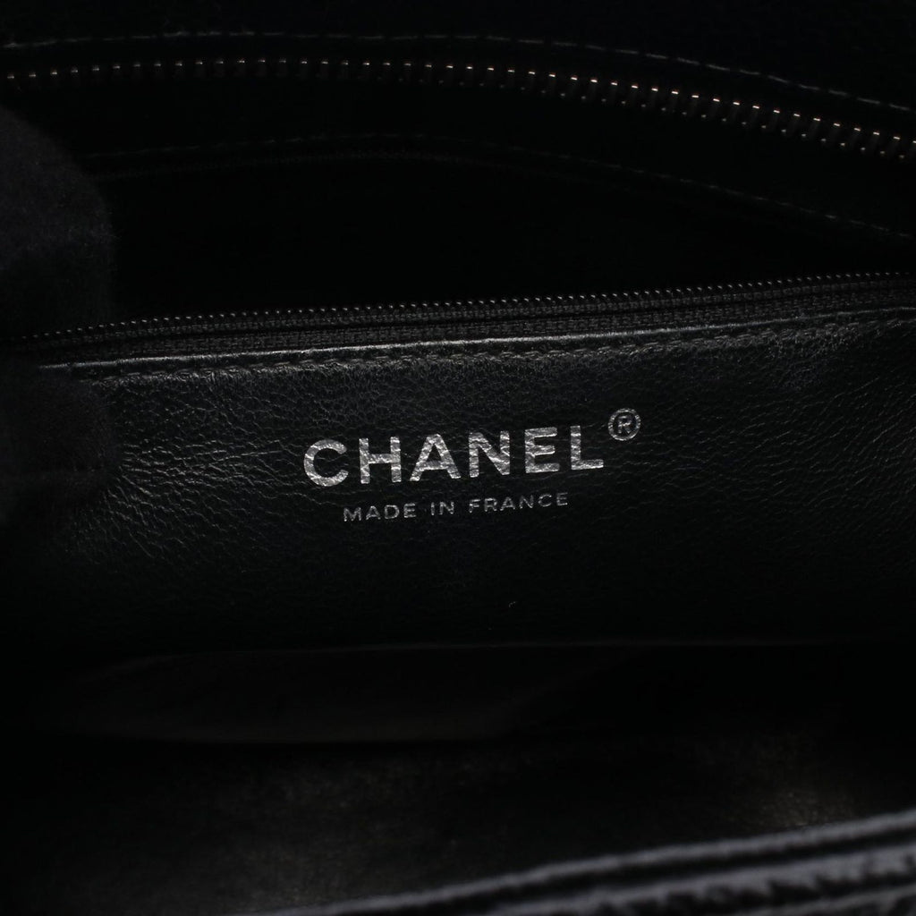 Chanel Tote Bag Reissue Black Caviar Leather — view 4