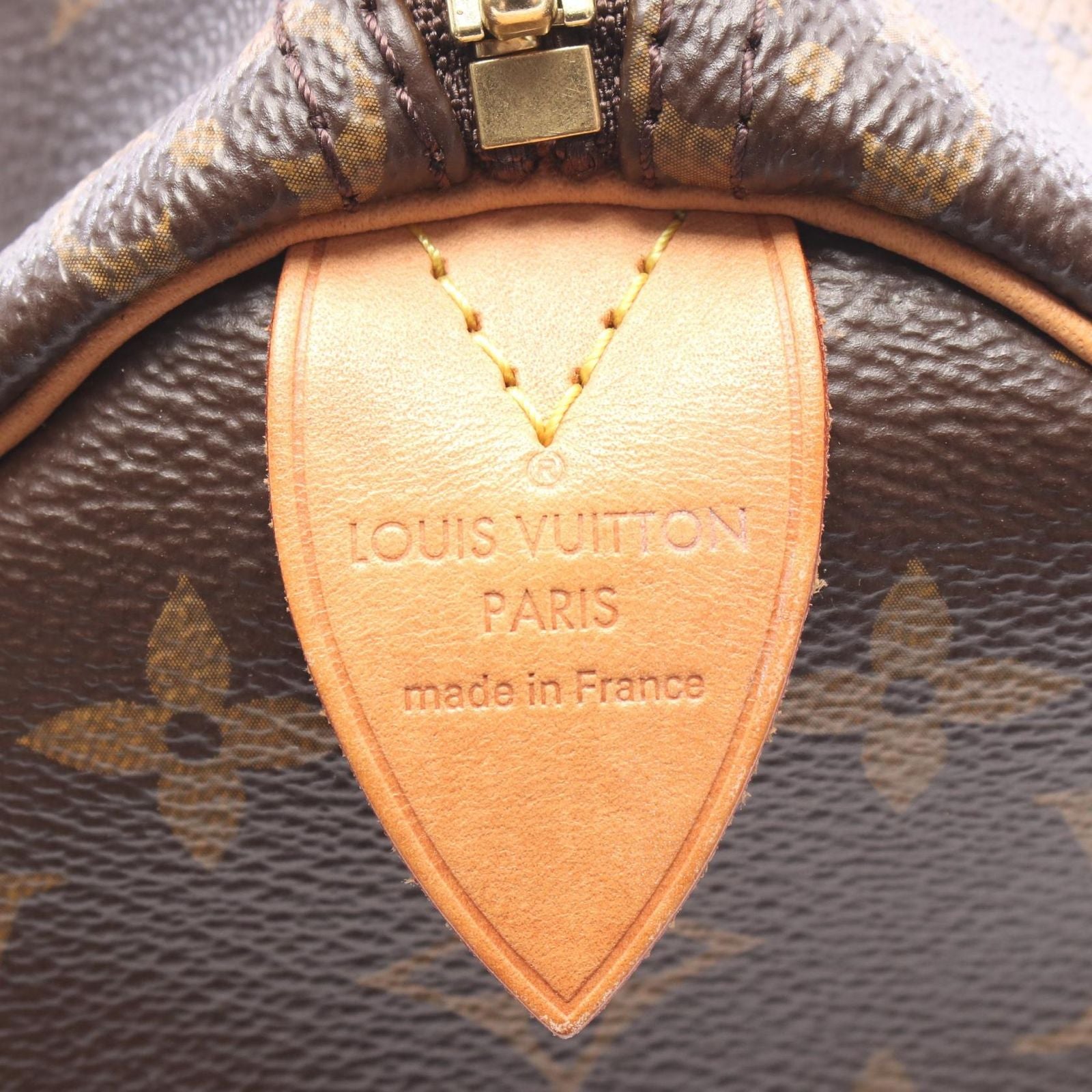 Louis Vuitton Speedy 25 Monogram Canvas Leather Handbag — view 4